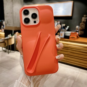 Nueva funda para teléfono móvil con soporte para lápiz labial de TPU, compatible con <span class=keywords><strong>iPhone</strong></span> <span class=keywords><strong>11</strong></span> 12 13 14 15 16 17 Pro Max, con soporte para brillo labial. - Product Image 6