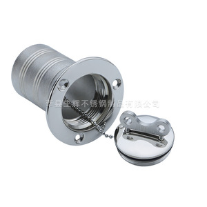 Tapa de Combustible Brillante con Cerradura de Acero Inoxidable 316 Pulido Espejo, Fundición de Sílice, Accesorio con Llave para Tanque - Product Image 5