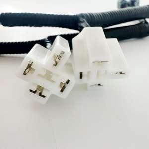 OEM dapat disesuaikan perakitan kabel PVC Trailer mobil kabel Harness kawat tembaga karet dapat disesuaikan untuk otomotif komputer - Product Image 3