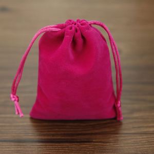 Pochette Cadeau Octogonale en Velours Doux 7x9cm avec Logo Personnalisé Imprimé, Emballage Cadeau Portable avec Cordon pour Promotions - Product Image 4