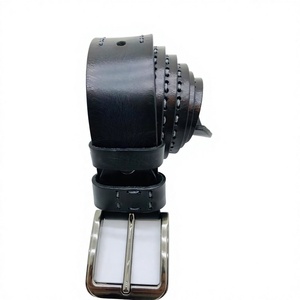 Ceintures en cuir de vache 100% authentique imperméables avec boucle en acier, designs personnalisables, support OEM ODM, pour hommes, élégantes, formelles, les plus vendues - Product Image 5