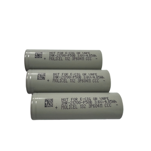 P50B 21700 INR 5000mAh 3.6V 50A Baterai Baru dengan Pengosongan Tinggi untuk Peralatan Listrik Baterai Lithium Ion Silinder - Product Image 1