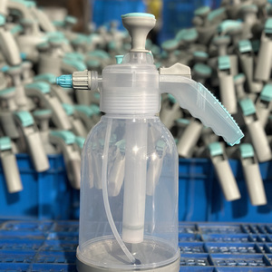 Pulverizador manual de 2L con pistola de gatillo para jardinería doméstica, lavado de coches, agente de limpieza líquido, material PP - Product Image 3