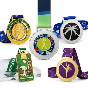 Médailles sportives personnalisées de forme irrégulière avec boîte cadeau, impression de logo individuelle pour les événements de hockey, cyclisme, baseball et course à pied - Product Image 2