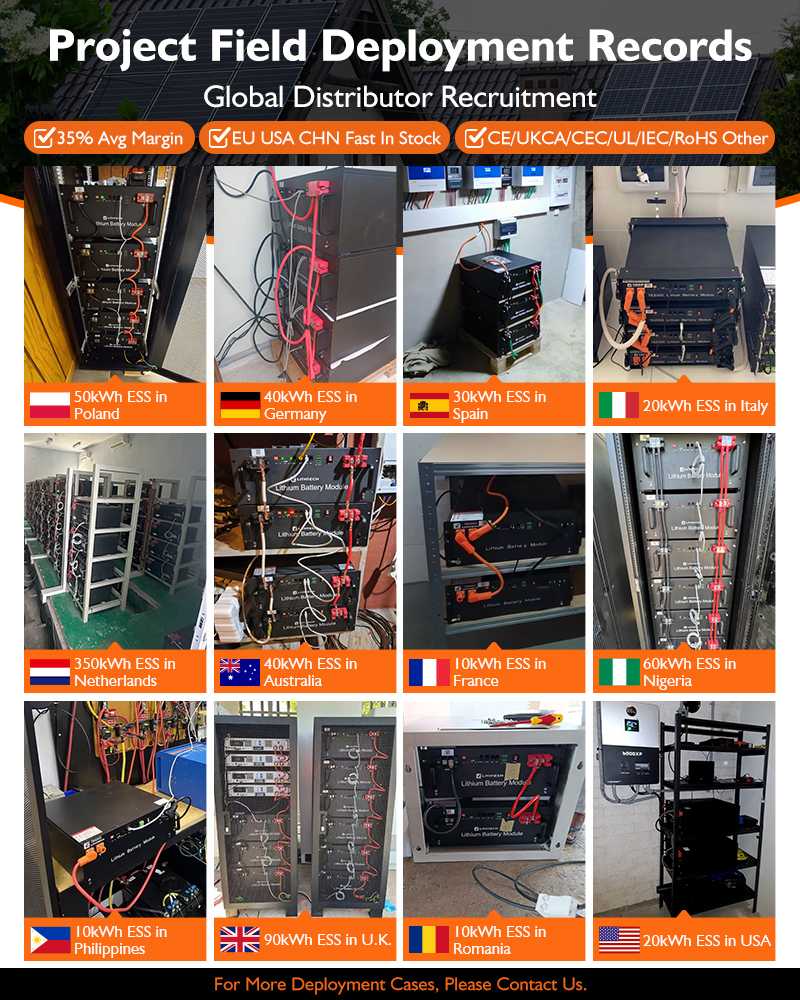 6500 Cycles 5kw 10kw Lifepo4 Batteries 51.2V 48V 300Ah 100Ah 200Ah BMS Inverter Lithium Ion Energy Storage Solar Battery Packs · image 3