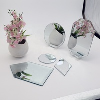 Miroirs décoratifs muraux modernes de luxe vintage, biseautés, étanches, pour la pose en n'importe quelle forme, design artistique pour la décoration de la pièce