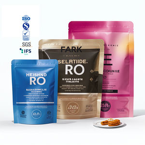 Custom Logo Stand up <b>Pouch</b> Resealable <b>Zip</b> Lock Smell Proof Gravure Printing Bag for Pet Food - Product Image 3