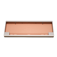 Base de clavier mécanique CNC anodisé personnalisé aluminium cuivre modèle 3D fil technologie EDM claviers CNC en aluminium pour étui