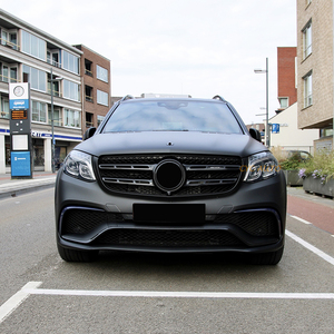 GLS63 AMG look bodykit pare-chocs avant arrière avec embouts passage de roue de calandre pour <span class=keywords><strong>Mercedes</strong></span> Benz <span class=keywords><strong>GLS</strong></span> CLASS X166 2016 2017 <span class=keywords><strong>2018</strong></span> 2019 - Product Image 3