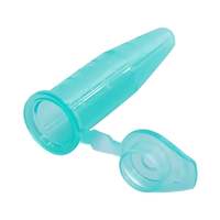 Tubes de microcentrifugation jetables de haute qualité en PP de qualité médicale, résistants à la chaleur, à fond conique, plusieurs couleurs - 1,5 ml