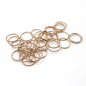 Refrigeration Use Copper Phosphorus Brazing Ring Manufacturer Welding Rings Powder Soldering