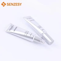 SENZESY 50ml Tabung Plastik Aluminium Berkualitas Tinggi untuk Krim Tabir Surya BB Cream, Kemasan Kosmetik Summer Fridays, Tahan Lama dan Dapat Diremas