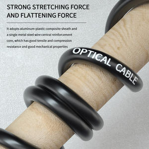 Hxcowo สายเคเบิลใยแก้วนำแสงแบบเดี่ยว2/<span class=keywords><strong>4</strong></span> / 6 / 8 / 12 / 16 / 24 core โหมดกลางแจ้ง GYXTW G657A - Product Image 5