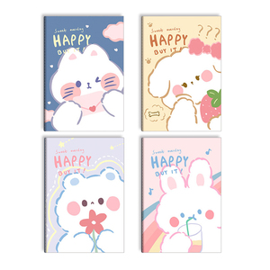 B5 dễ thương học sinh văn phòng phẩm thỏa thuận trực tiếp A5 Train Line Cartoon Notebook Paper School Supplies - Product Image 5