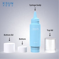 Flacon compte-gouttes vide pour sérum cosmétique 10ml 15ml, seringues cosmétiques transparentes en plastique, emballage pour sérum facial essentiel