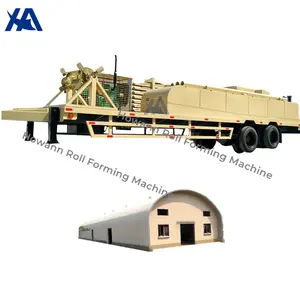 China Supplier K Arch Span Profile Arch Roof Roll Forming Construction Machine