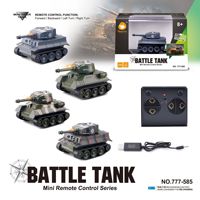 Original HOSHI HAPPYCOW 777-215 777-585 XN-585 Char RC Mini Micro Télécommande IR Voiture RC Char de Combat pour Enfant Cadeau Jouet