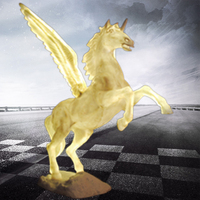 Pegasus cheval volant jardin rue extérieur vacances événement éclairage décoration de mariage LED Motif lumières LED lumière décorative