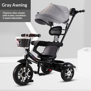 Nouveau style <span class=keywords><strong>de</strong></span> <span class=keywords><strong>tricycle</strong></span> et vélo pour enfants, pour garçons et filles <span class=keywords><strong>de</strong></span> 1 à <span class=keywords><strong>6</strong></span> ans, cadre en métal, livraison directe d'usine - Product Image 2