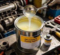 Agent de durcissement époxy anti-huile 4kg, liquide, résistant aux produits chimiques, durcisseur, co-réactif, anti-corrosion, peinture en spray pour appareils, composant