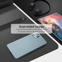 Tapis de souris en cuir PU antidérapant imperméable de grande taille pour la maison, le bureau, le clavier