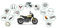 Moteur de démarrage de moto pour moteur Minarelli AM6/RS50/IE40MB, moteur de démarrage AP8212367