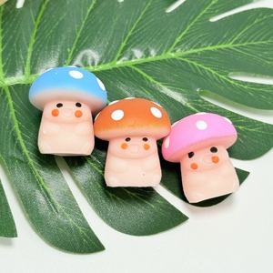 CHENXI Antistress Mushroom <b>Squeeze</b> Toys Cute Stress <b>Ball</b> Soft Sticky Stress Relief Funny Mini Mochi Squishy Toy Unisex - Product Image 3