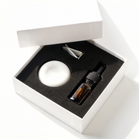 Diffuseur d'huiles essentielles en céramique blanche ronde parfumée pour voiture, diffuseur d'arômes en porcelaine pour la maison, en gros