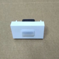 22.5X45MM Altın Kaplama Akıllı PC Modülü Telekom Parçaları Düz ​​Tip Vidasız Ön Panel Konektörü