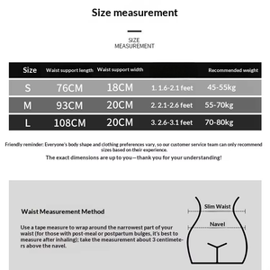 <span class=keywords><strong>Ceinture</strong></span> <span class=keywords><strong>de</strong></span> <span class=keywords><strong>sudation</strong></span> personnalisée pour hommes et femmes, soutien lombaire pour l'entraînement, la gym, le fitness, la musculation, usage OEM - Product Image 4