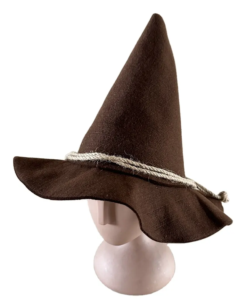 Halloween Witch Hat Dress Up Oktoberfest Hat Foldable Wide Brim Cosplay beer Hat