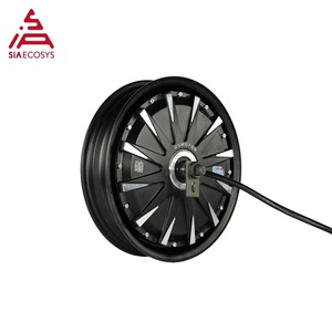 Moteur <span class=keywords><strong>QS</strong></span> 12x2,5 pouces <span class=keywords><strong>1500W</strong></span> 260V 72V 55 km/h Moteur de moyeu de roue à aimant permanent BLDC Étanche IP54 Certifié CE Trottinette électrique - Product Image 2