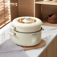 Panci Presto Listrik Anti Lengket Multifungsi Dua Lapis Terlaris, Kompor Listrik 5L