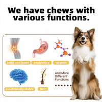 Friandises à mâcher personnalisées pour chiens : Soin dentaire naturel, contrôle du tartre, haleine fraîche, service OEM, complément naturel pour la santé des animaux de compagnie