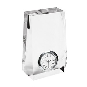 Orologio da tavolo e da scrivania in vetro 115x85x30mm con dimensioni interessanti per una facile visibilità - Product Image 2