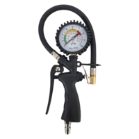 Manomètre de gonflage de pneus japonais, outils manuels, pistolet de gonflage de pneus avec manomètre 0-16 bars, embout universel pour valve de pneu