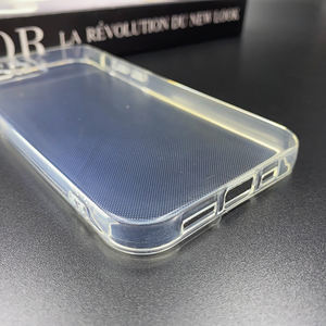 Pour iPhone 12 Shell De Téléphone Couverture De Téléphone Mobile 2mm Transparent Souple TPU Résistant Aux Chutes - Product Image 4