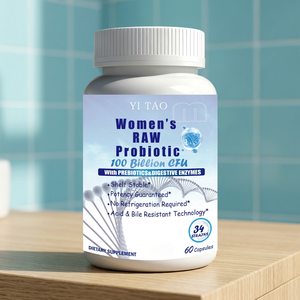 Promueve la salud vaginal y apoya la salud digestiva con cápsulas de suplemento probiótico femenino. - Product Image 1