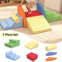 Ensemble de blocs d'escalade en mousse souple pour tout-petits, jouets de construction en éponge pour enfants, équipement de jeu sensoriel intérieur pour la maternelle