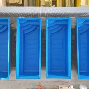 Piscine extérieure avec pompe à chaleur, piscines en fibre de verre durables et écoénergétiques pour les complexes hôteliers, les hôtels et les jardins. - Product Image 1