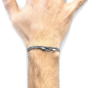 Bracciale a catena doppia in argento Forestay - Product Image 3