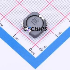 Inducteur de puissance XRRH103R-100M SMD, 10,1x10,1 mm (Inductance : 10 µH) (Précision : 20 % Courant nominal : 3 A) - Product Image 1
