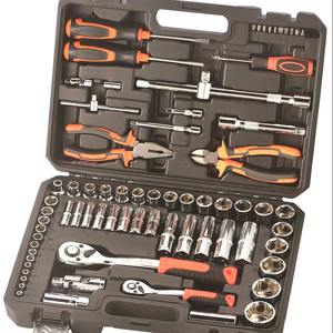 Kit d'outils de réparation automobile Kingqueen de 150 pièces, jeu de clés à douille de 1/2 pouce avec étui, acier au chrome-vanadium - Product Image 2