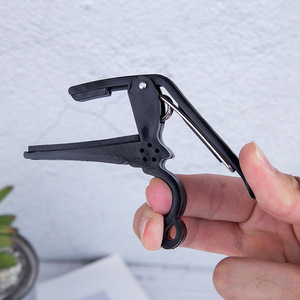 กีตาร์คาโป้ระดับไฮเอนด์คาโป้ทแทรานสโปซิงกีตาร์ไม้ไฟฟ้าด้ามจับอูคูเลเล่ตัวเปลี่ยนระดับเสียง - Product Image 3