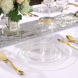 Dùng một lần trong suốt màu Trắng trái cây và rau bánh tấm - Product Image 3