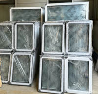 Ventanas Corredizas de PVC de Estilo Moderno, Abatibles Horizontalmente, de Plástico, para Casa y Edificio de Apartamentos, Tipo Cortina Colgante