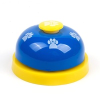 En stock : Sonnette d'appel et buzzer de réponse pour jeux de table, pour l'appel et l'entraînement à l'alimentation, avec base en caoutchouc antidérapante et métal plaqué or