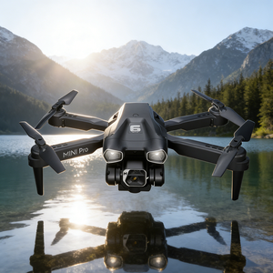 Drones télécommandés pliables avec WiFi FPV, drones RC pour enfants et adultes, drone avec double caméra, transmission vidéo en direct - Product Image 1