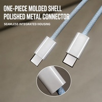 Cable de Carga Rápida Trenzado de Nailon PD 20W Tipo C a iPhone, Cable USB-C a 8 Pines de 3 y 6 pies para iPhone 12, 13 y 14
