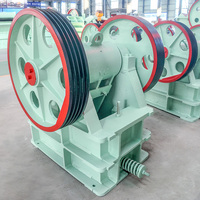 Concasseur à mâchoires primaire robuste PE250*400 avec moteur AC, roulement et engrenage pour le concassage grossier dans les mines et carrières, capacité de 25-60t/h
